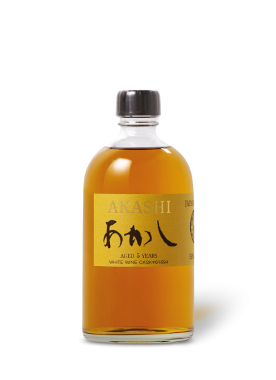 Akashi Single Malt 5 year old White Wine Cask