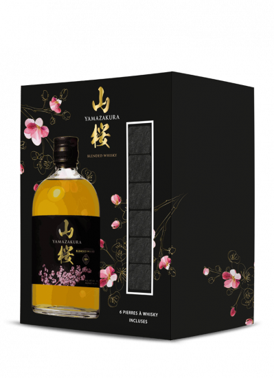 Coffret Yamazakura + 6 pierres à whisky