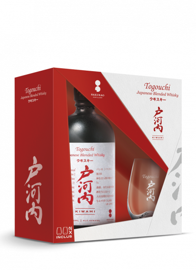 Coffret Togouchi Kiwami + 2 verres