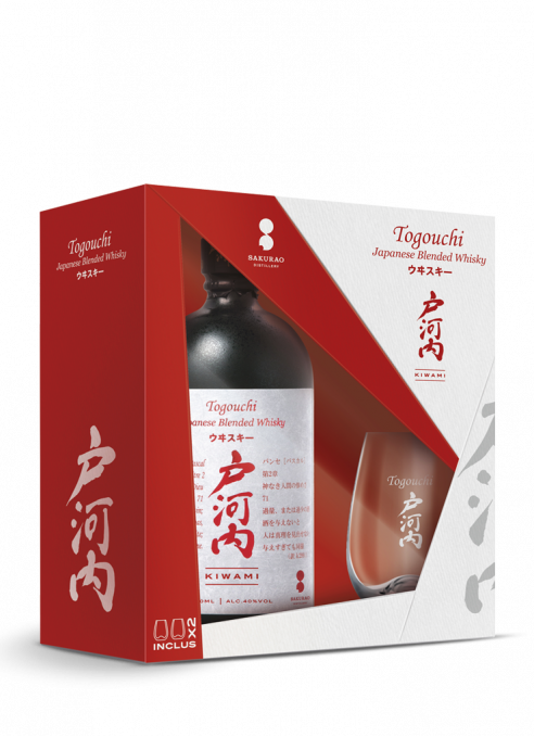 Coffret Togouchi Kiwami + 2 verres