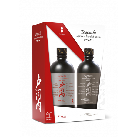 Coffret duo Togouchi Kiwami & Togouchi Saké Cask Finish