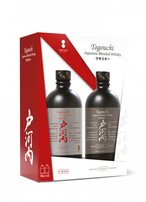 Coffret duo Togouchi Kiwami & Togouchi Saké Cask Finish