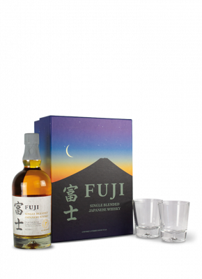 Coffret Kirin Fuji Single Blended + 2 Verres