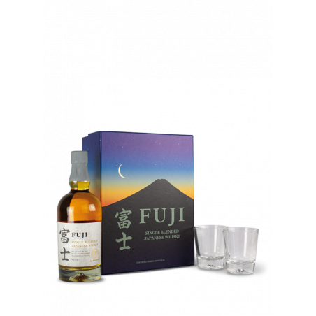 Coffret Kirin Fuji Single Blended + 2 Verres