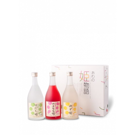 Coffret Nissin 3 Liqueurs Agrumes