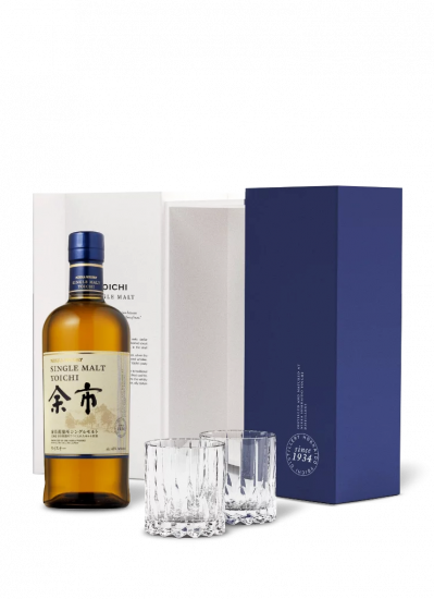 Coffret Yoichi Single Malt + 2 Verres Riedel