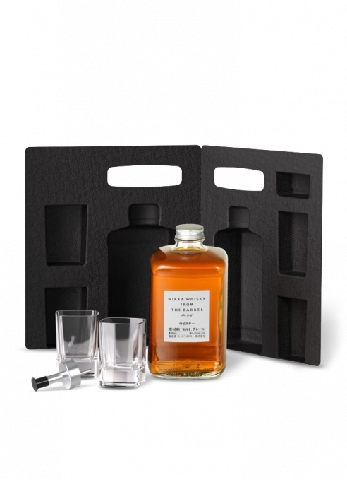 Giftbox Nikka From The Barrel Silhouette + 2 glasses & pourer