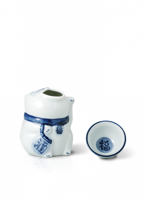 Sake Set Maneki Neko