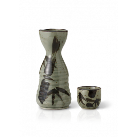 Sake Set Grey