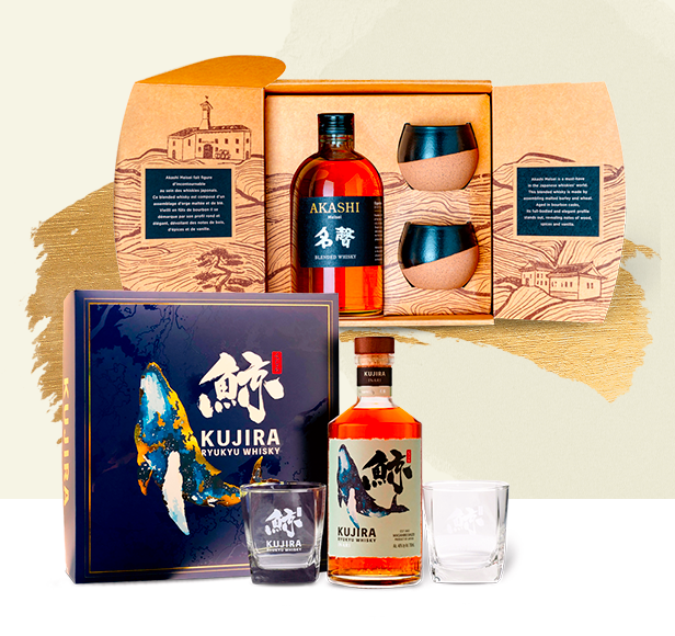 Coffrets cadeaux whisky japonais